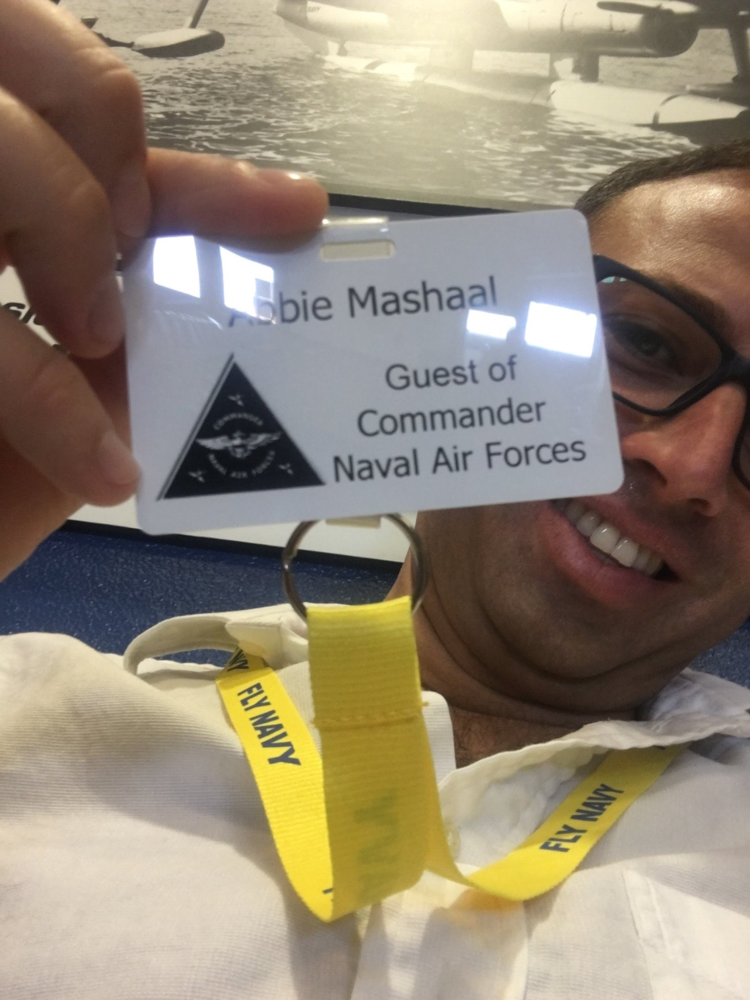 Abbie Mashaal Navy invitation